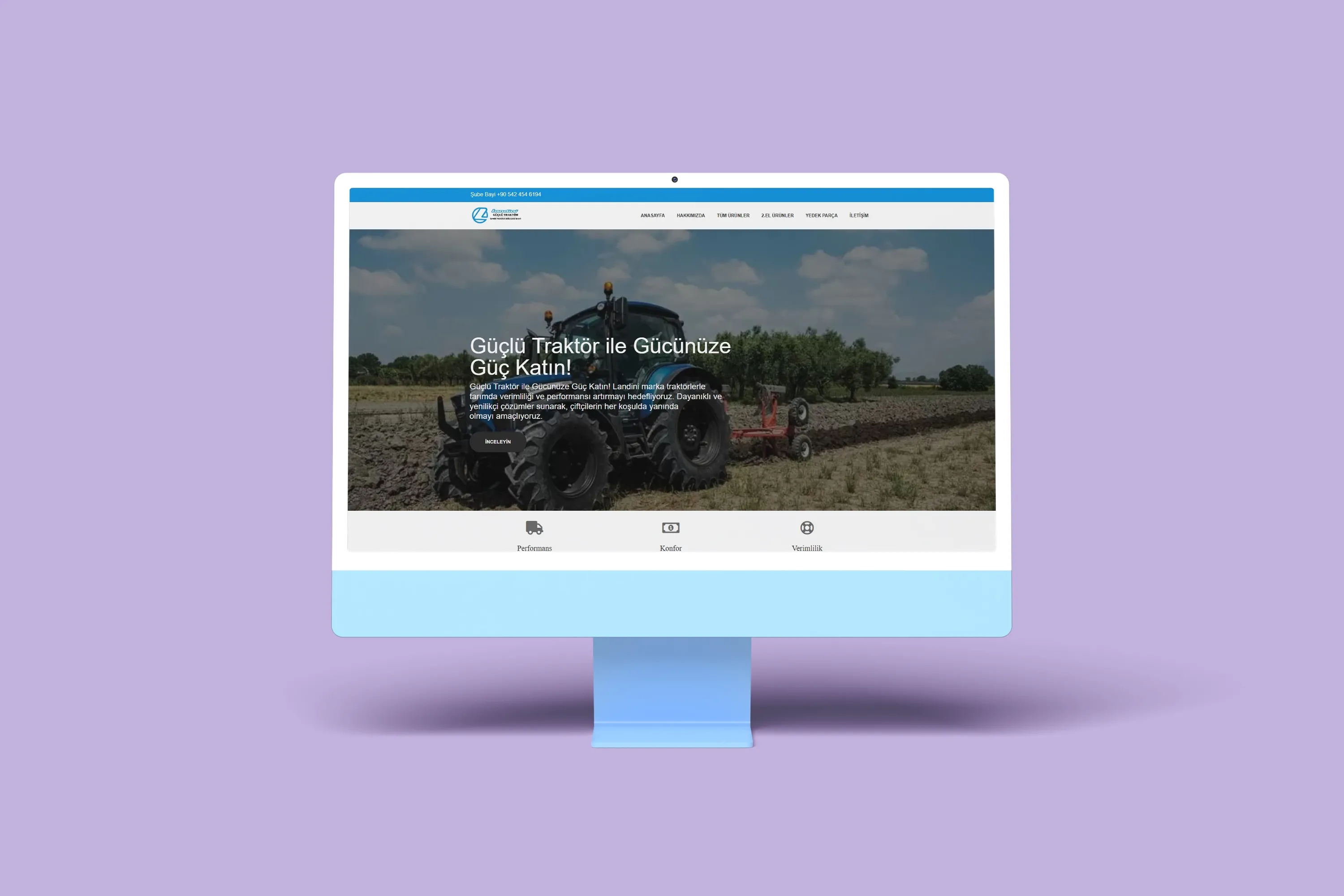 Güçlü Traktor